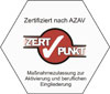 Bild zeigt Siegel - zertifiziert nach AZAV